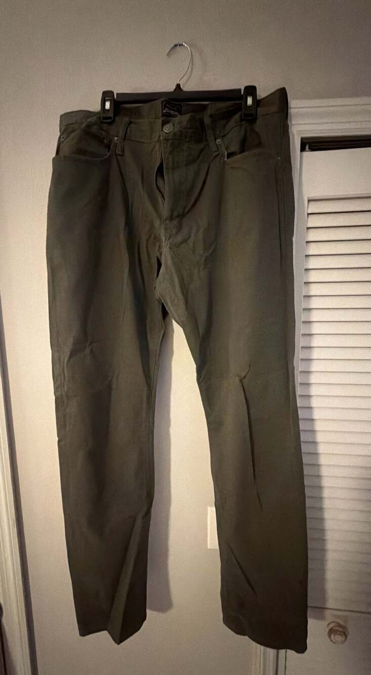 Gap Khakis Charcoal Gray Slim Fit Comfort Stretch Pants Size 36x34